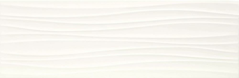 Marazzi Absolute White Wandfliesen Twist 3D white satiniert 25x76cm